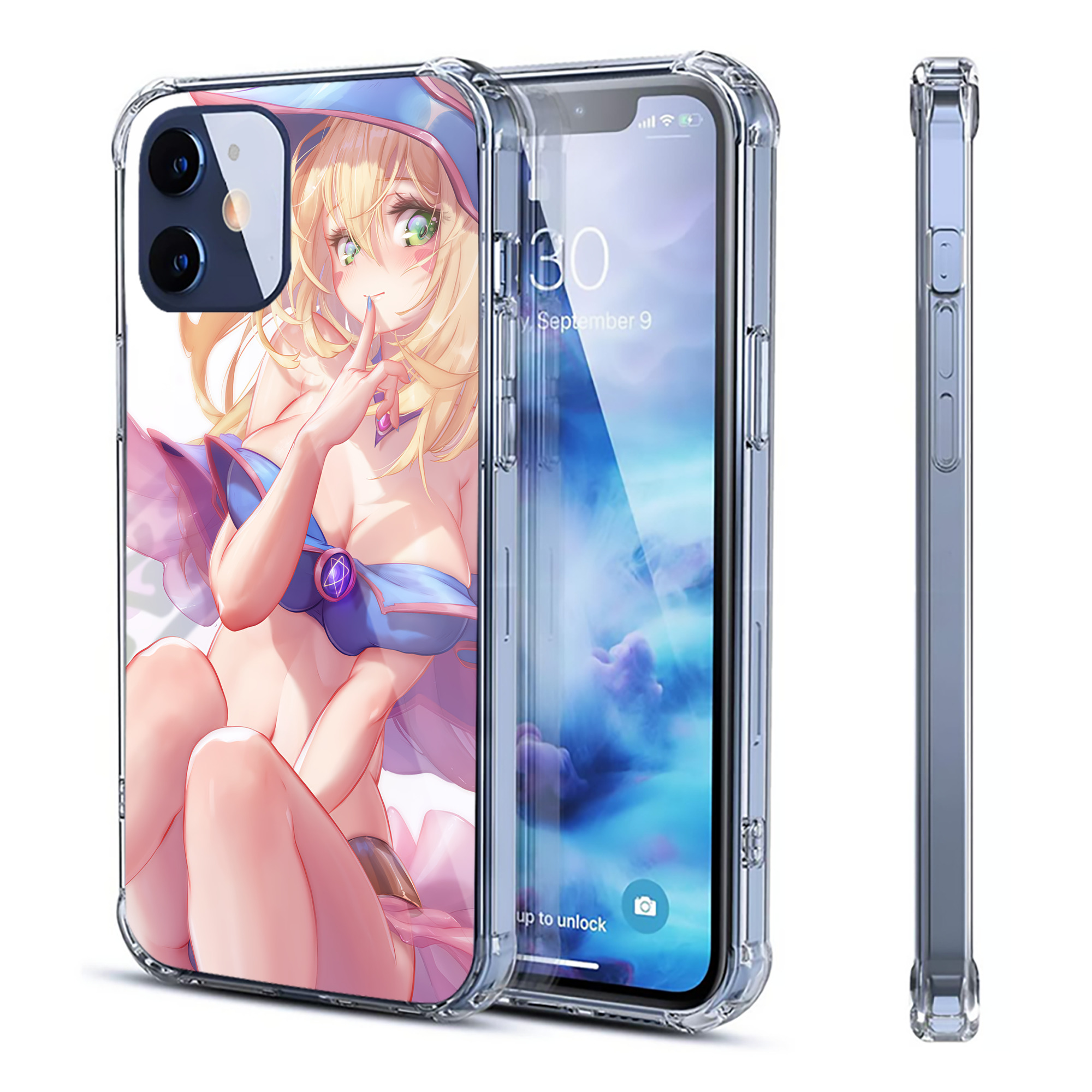 （画像用） 遊☆戯☆王 Yu-Gi-Oh! 【iPhone 12シリーズ対応】透明スマホケース（クリアソフトケース）